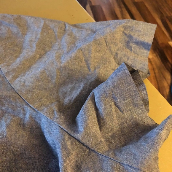 WOMAN WITHIN BUTTON DOWN PERFECT SHIRT - Picture 4 of 7